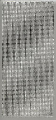 Konturensticker silber, Perlschnurborte schmal